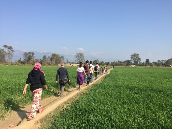 walking-in-the-village