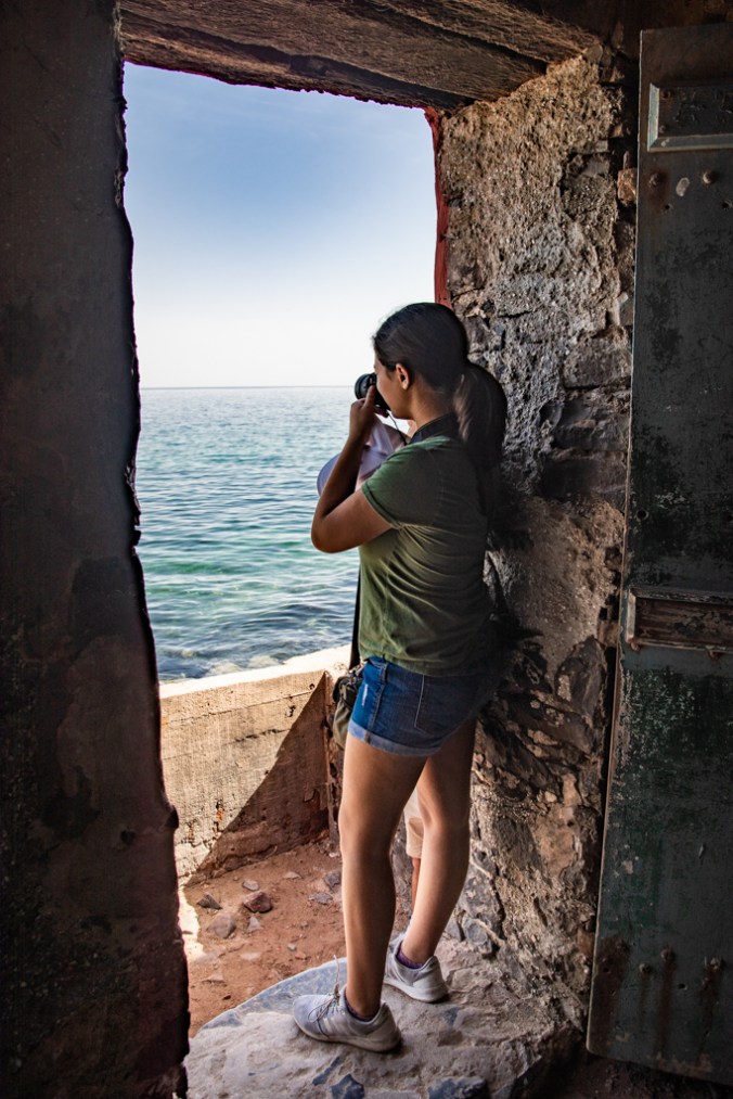 Ella in Door of No Return